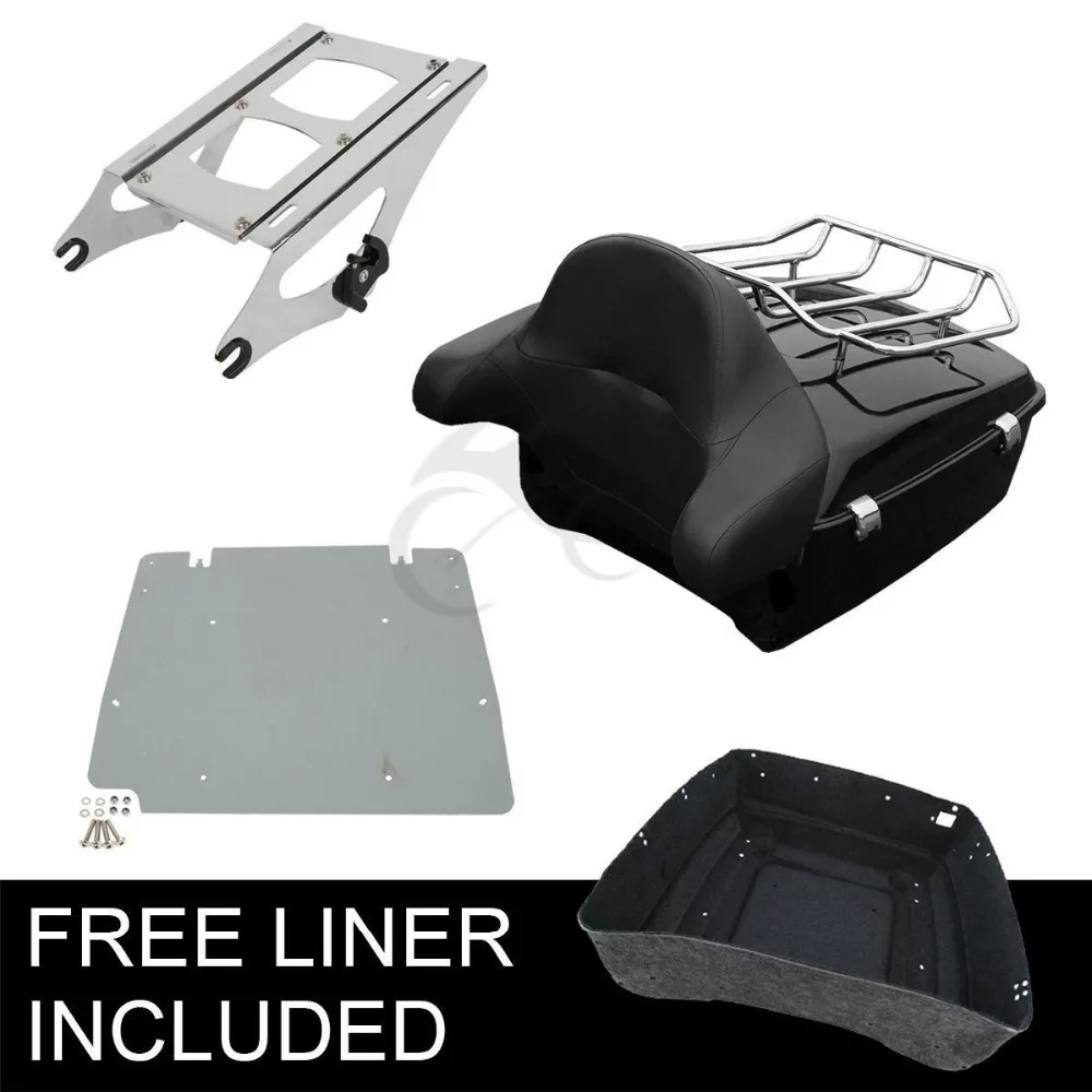Багажник мотоцикла King Pack для Harley Tour Touring Road Street Glide Special FLTRXS 2014 2019 2018| |
