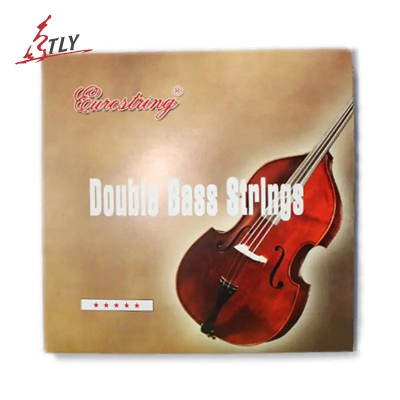 EURO 4Pcs/set Beginner Double Bass Strings Universal Students Bass Steel Strings EURO 4Pcs/set Beginner Double Bass Strings Universal Students Bass Steel Strings