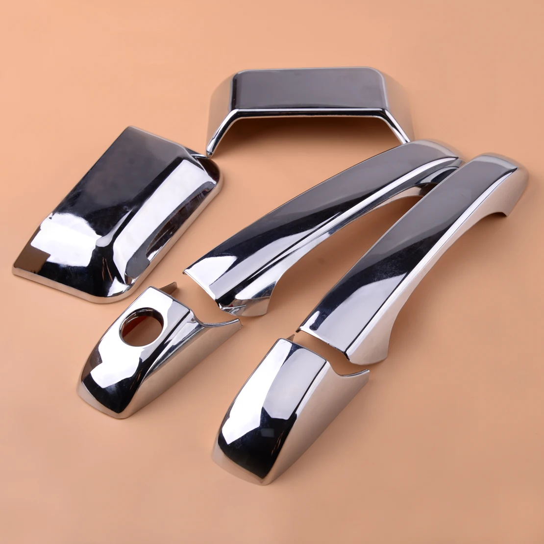 

6pcs ABS Chrome Door Handle Cover Trim Molding Overlay Fit for Jeep Compass 2007 2008 2009 2010 2011 2012 2013 2014 2015 2016