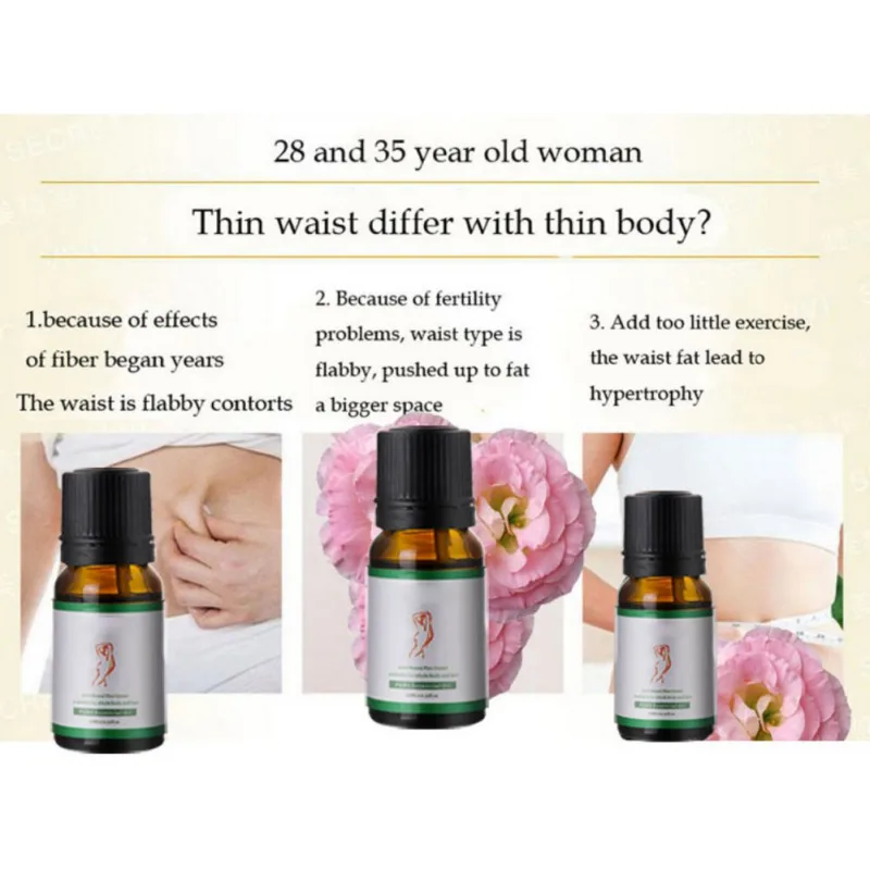 Hot! Slimming Losing Weight Essential Oils Thin Leg Waist Fat Burning