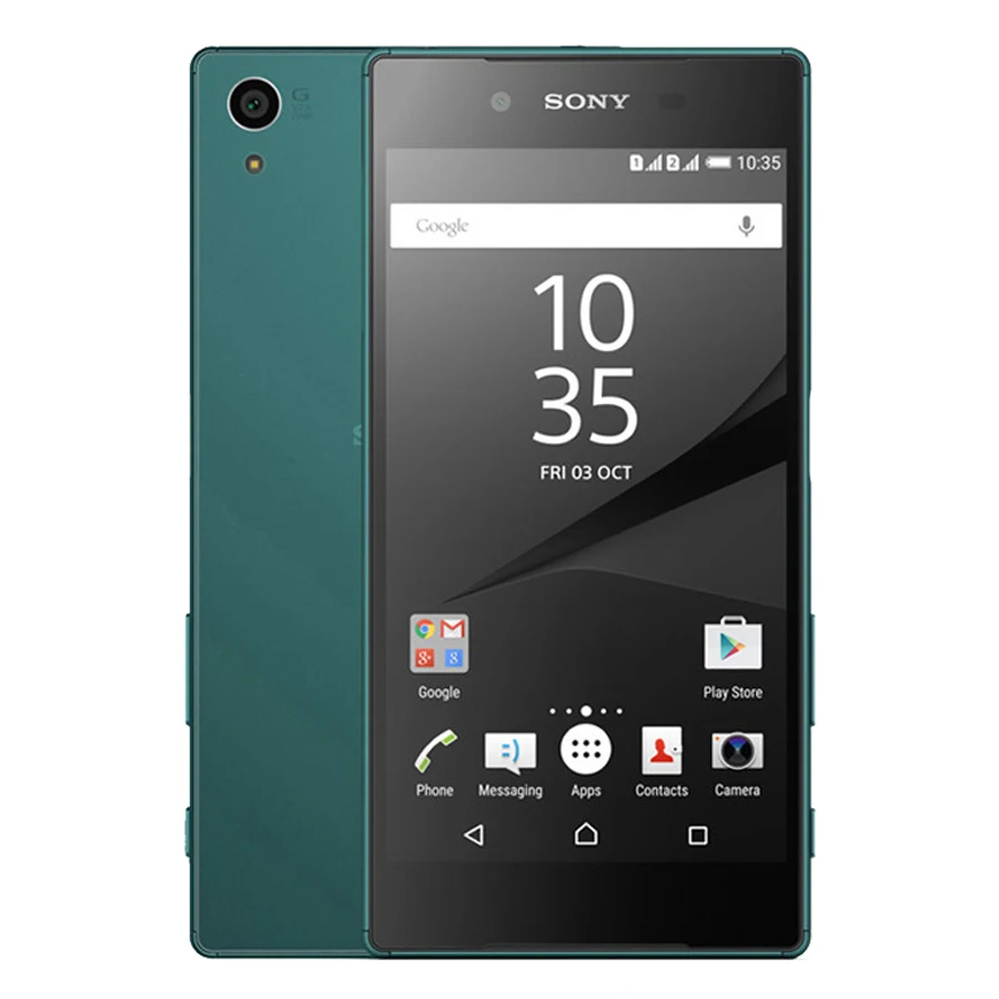 Разблокированный sony Xperia Z5 E6683 мобильный телефон с двумя sim-картами 3 ГБ ОЗУ 32 Гб ПЗУ Android Восьмиядерный 5,2 дюймов 23 МП камера sony z5 - Цвет: Green