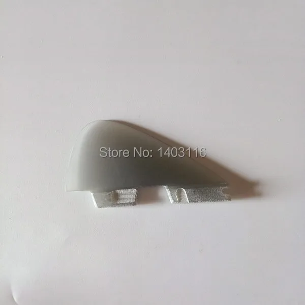 

F C S 2 surf fibeglass fins clear black