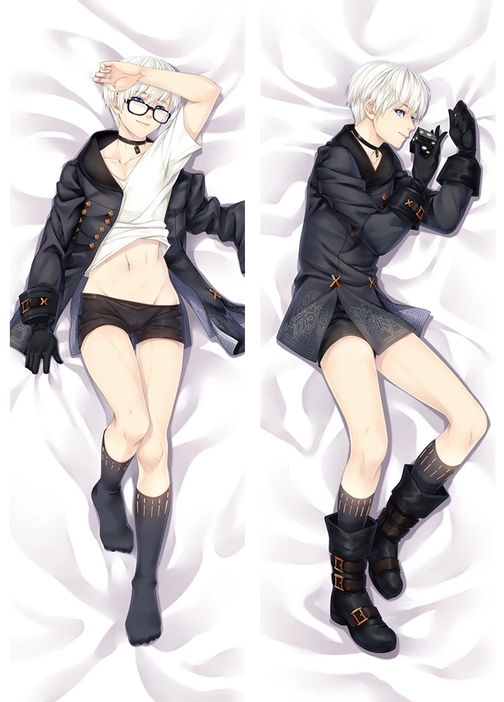 Октября обновление Аниме Dakimakura НИР: автоматы YoRHa 2B тело наволочка Чехол