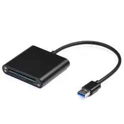 Ouhaobin алюминиевый USB 3,0 Multi-in-1 CF/SD/TF Micro SD/SDMD/MMC считыватель карт памяти USB 3,0 CF SD Micro SD/TF считыватель карт 0326 #2