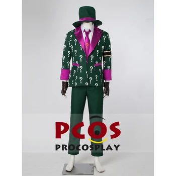

Batman The Riddler Edward Nygma Cosplay Costume & Hat mp002533