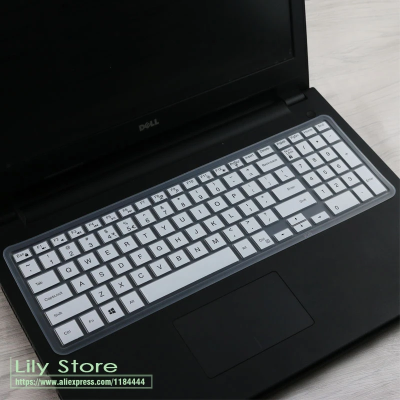 Для 17," Dell Inspiron 17 5000 Series G3 Series(с цифровой клавиатурой) игровая серия силиконовый защитный чехол для клавиатуры ноутбука - Цвет: white