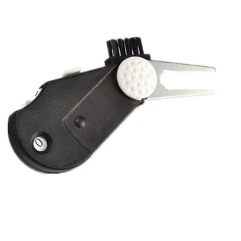 

1 Pcs Steel Golf Divot Repair Switchblade Tool Pitch Groove Cleaner Golf Pitchfork Golf Accessories Putting Green Fork Cleaning