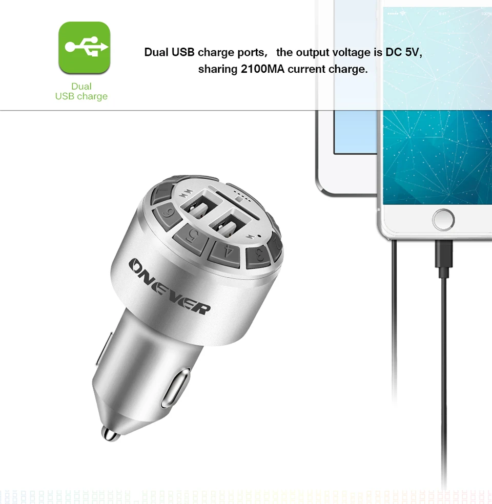 Bluetooth Wireless FM Transmitter