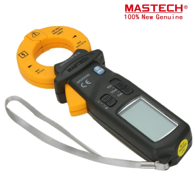 

2017 New Brand New MASTECH MS2006B Digital Clamp Meters AC Current Tester AC Leakage Clamp Meter 0.001mA Resolution
