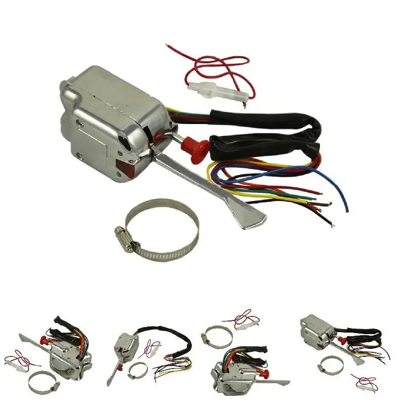 Car partment Universal Turn Signal Switch Car Steering Light Plating