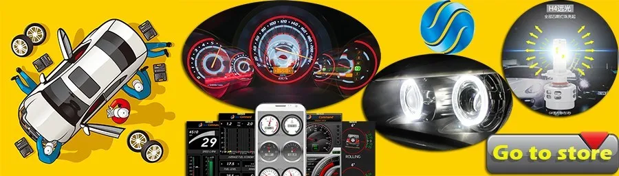 rear fog lights Hippcron Car Halogen Bulb Yellow H7 12V 55W 3000K Quartz Glass Xenon Car HeadLight Auto Lamp 2 PCS(1 Pair) mini cooper headlights