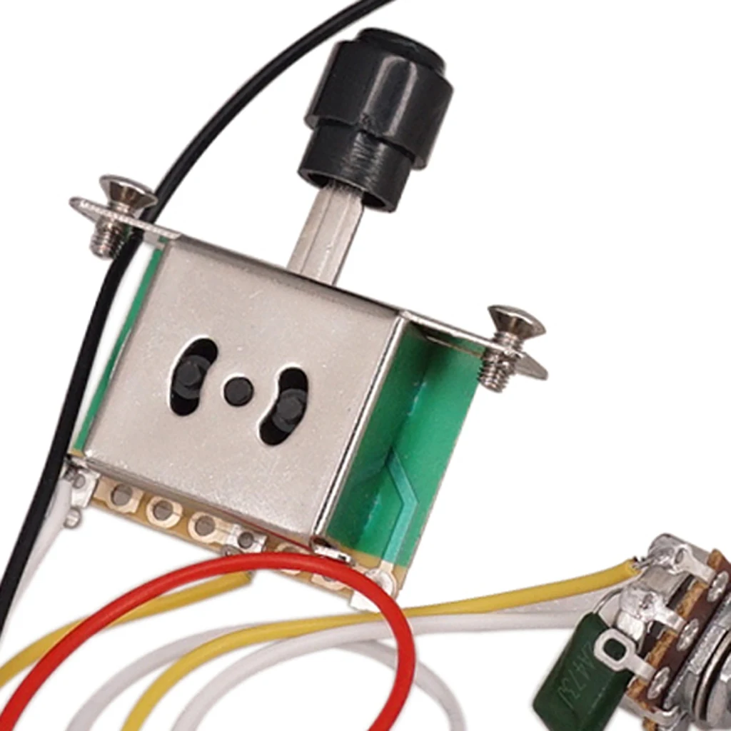 Electric Guitar Complete Circuit Wiring 500K 3-Way Toggle Switch for TL Guitar Electric DIY Parts & Accessories