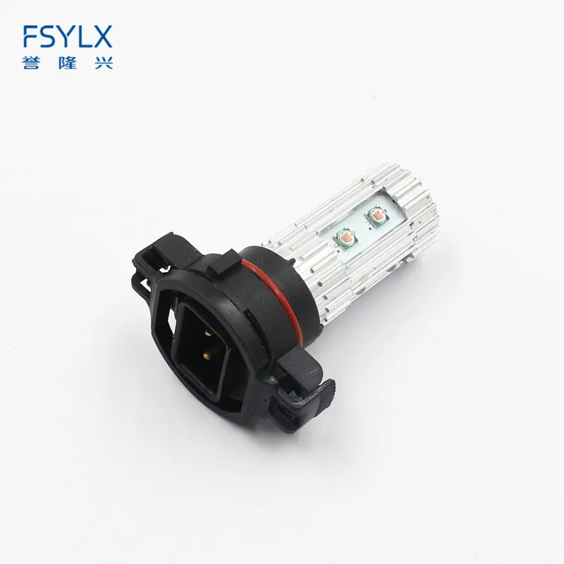 Fsylx 50 Вт PSY24W LED поворотов лампочки Желтый S19W PSY24 автомобилей туман светодиодные