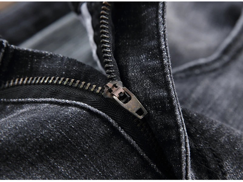 Sokotoo Для мужчин покер патчи черный рваные джинсы Модная вышивка стрейч деним тонкий обтягивающие штаны