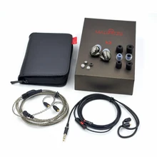 MaGaosi K3 Pro In-Ear Écouteur Dynamique + 2BA Hybride Triple Pilote HIFI Audiophile Intra-auriculaires Avec MMCX Câble Détachable IEM Moniteur