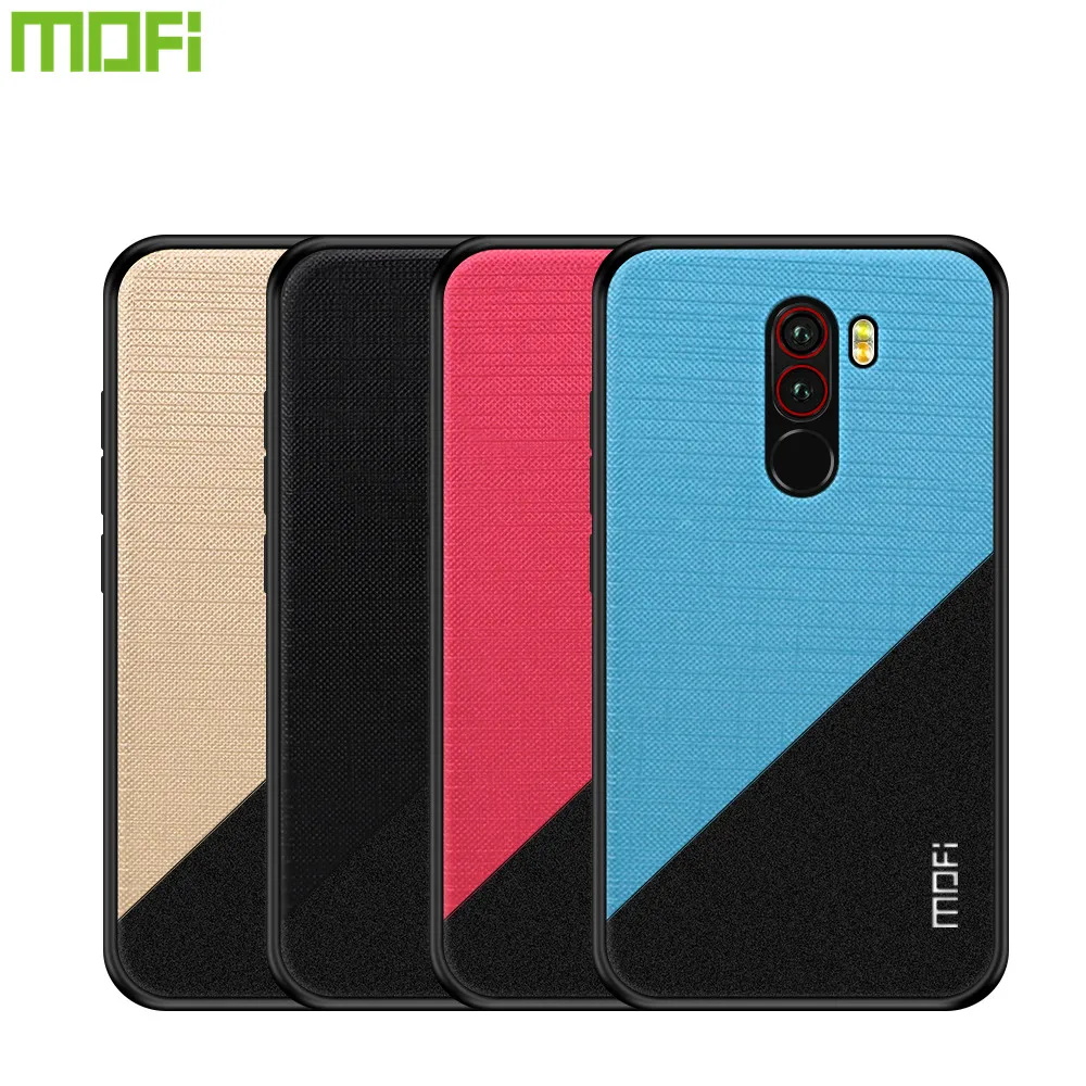 Оригинальный Mofi чехол для xiaomi Pocophone F1 телефонные чехлы полная Защита задняя