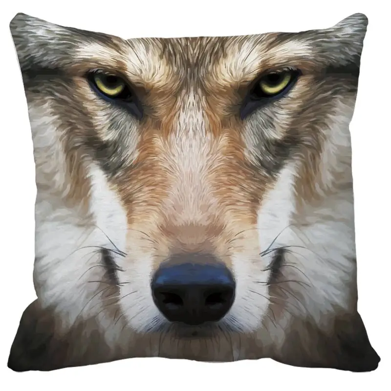 Animal head Cushion cover Cushion Cover Nordic Simple Geometric Decorative Throw Pillow Cushion Covers for Sofa Polyester Cotton
