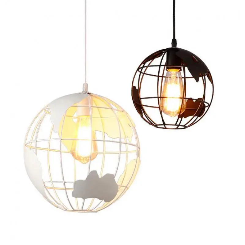 

Led Creative Restaurant Tieyi Pendant Lamp Modern Fashion Bedroom Exhibition Hall Single Globe led Hanging Lights