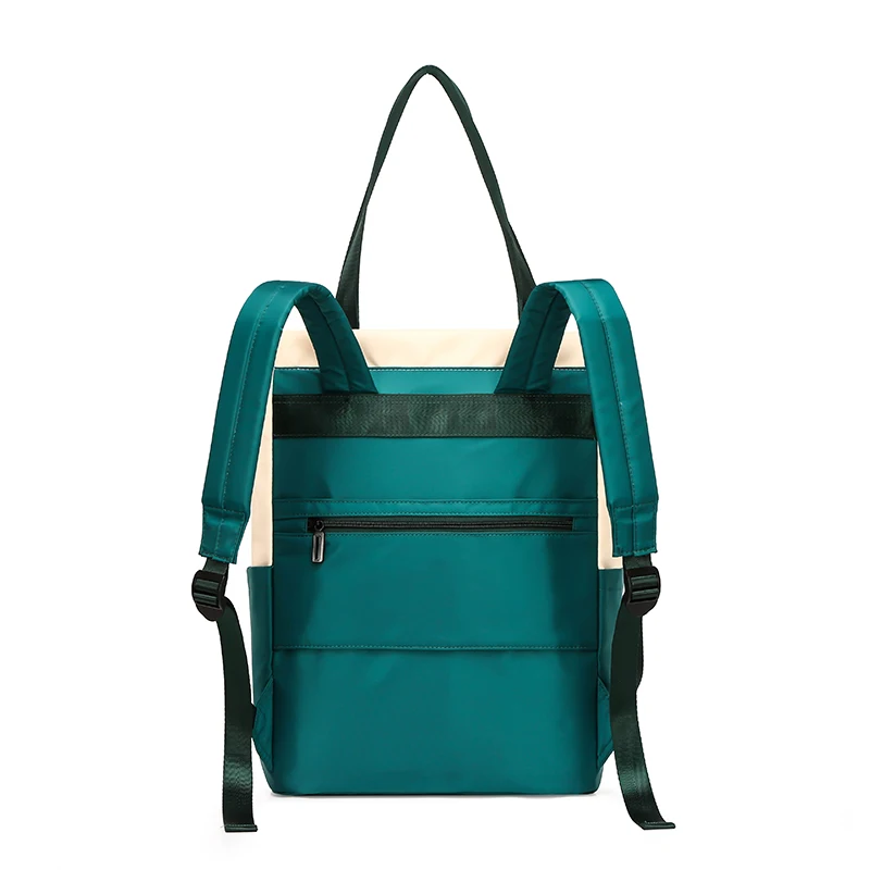 Водонепроницаемый 15,6 рюкзак для ноутбука женская большая вместительность Дамская ручная двойная сумка на плечо женский рюкзак ранец дорожная сумка