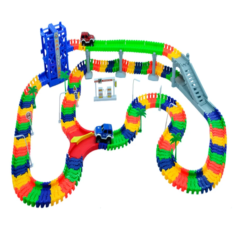puzzle car track