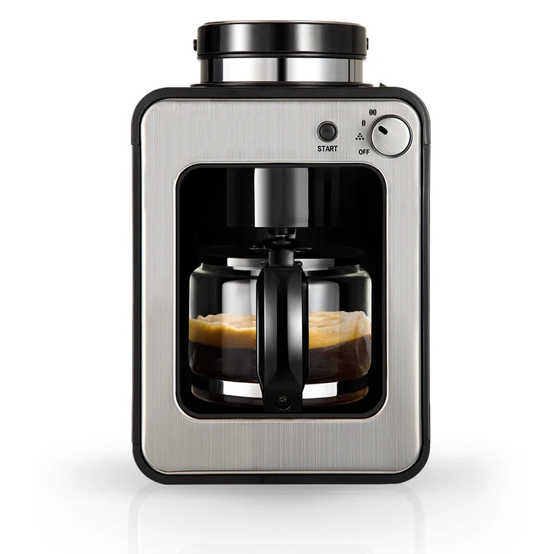 Free Shipping  220V Automatic American Coffee Machine Mini Household / Office Drip Coffee Maker Coffee Making Machine
