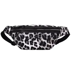 Xiniuxiniu мода нейтральный открытый молния Леопардовый принт сумка спортивная грудь поясная BagBolsa das senhoras