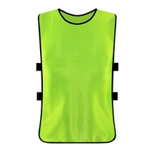 Для взрослых и детей Детская командный Спортивный футбол футбольный тренировочный кофта-передничек быстросохнущие дышащие тренировочные нагрудный жилет