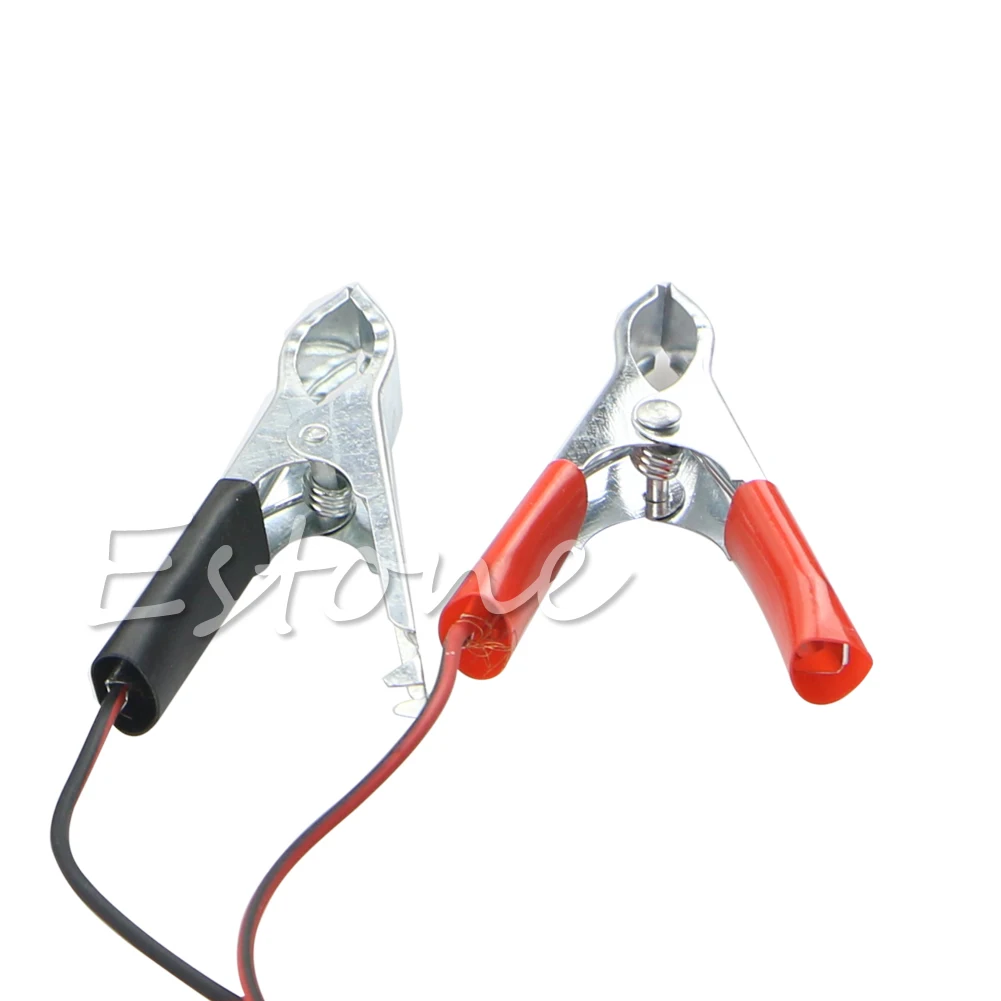 

12V Car Battery Terminal Clip-on Cigarette Lighter Power Socket Adapter Adaptor