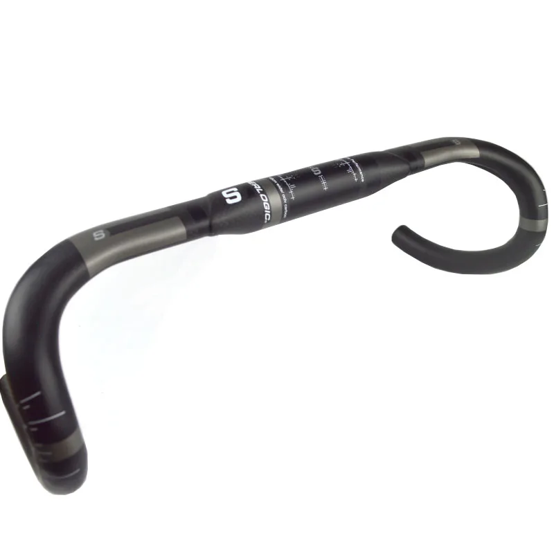 Велосипедный руль superlogic углеродное волокно 3K матовый компактный|compact handlebar|carbon