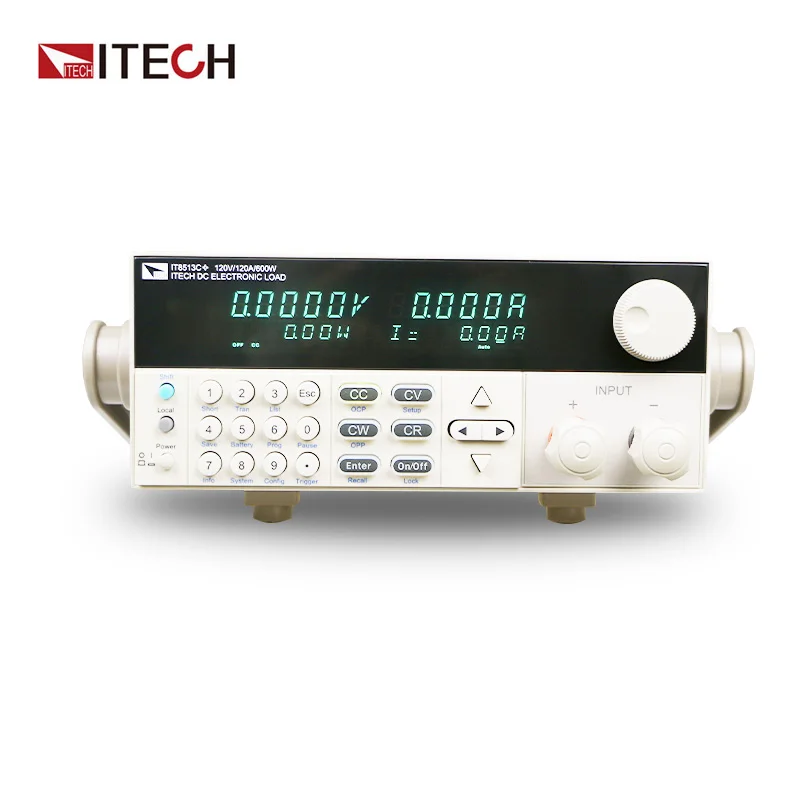 

ITECH IT8513C+ DC Electronic Load 120V/120A/600W