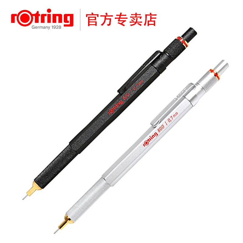 Топ Германия Rotring 800 механический карандаш 0 5/0 7 металлический регулируемый 1