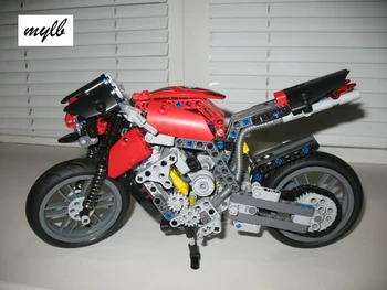 

mylb 431PCS Hot sale Technic Motorbike Motorcycle Block Brick Toy Set Boy Game Gift racing locomotive Exploiture gift