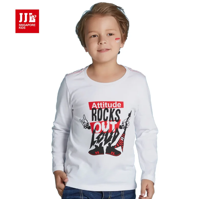 

long sleeve boys t shirts print fashion kids tshirts winter bottoming shirts kids clothes 2016 fall new arrival quality