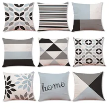 Cojín decorativo Para el hogar, cojín de sofá coche Simple geométrico, Cojines Decorativos Para sofá #35
