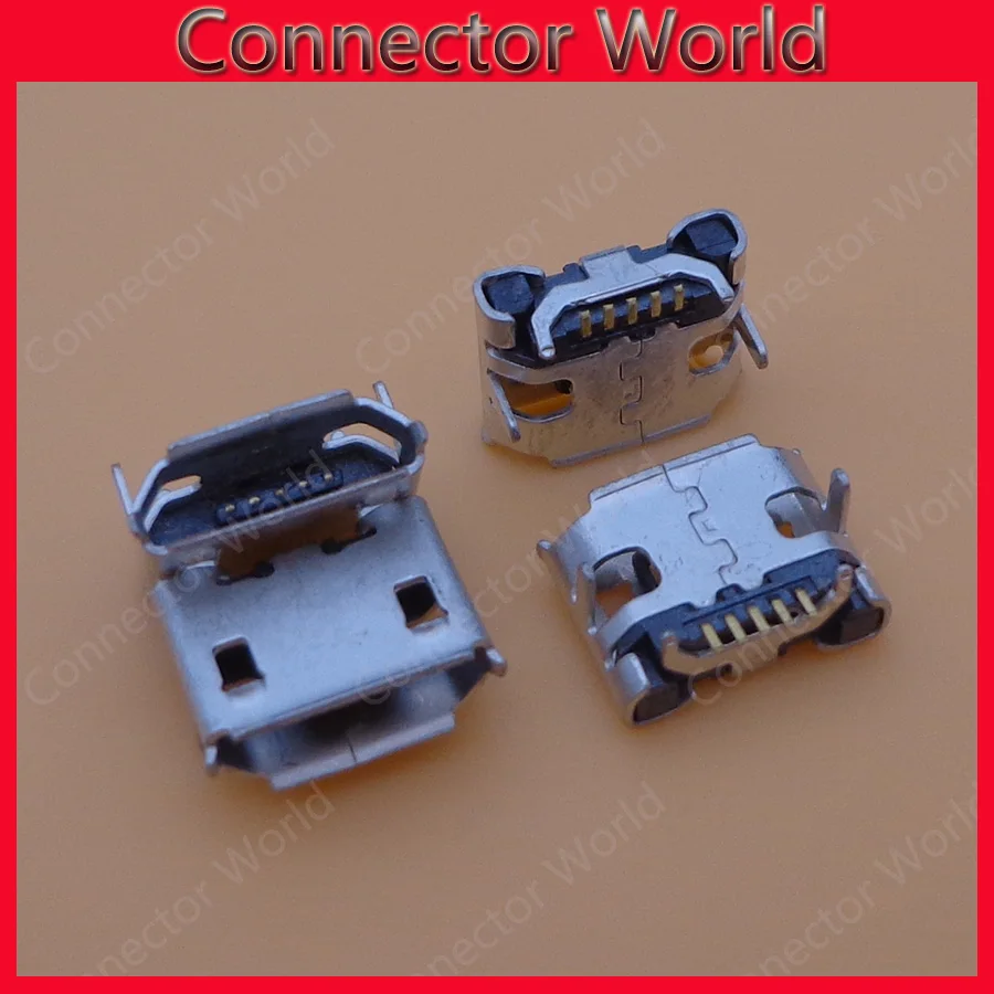 100pcs/lot Micro mini usb jack socket connector dock plug Charging Sync Port Charger for ASUS Transformer Book T100HA T100H |