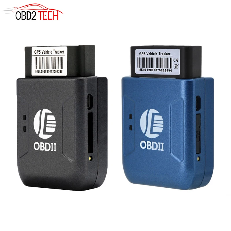 New GPS TK206 OBD 2 Real Time GSM Quad Band Anti-theft Vibration Alarm GSM GPRS Mini GPRS Car Tracker Tracking OBD II