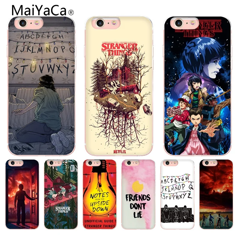 MaiYaCa Stranger Things Coque Shell Phone Case for Apple