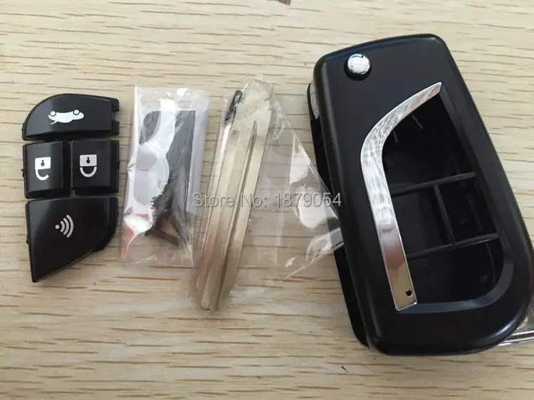 Toyota Camry Modified remote key shell 4 buttons (3 buttons )(12).jpg