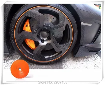 

HOT Car Accessories Car Wheel Hub Protector Stickers for volkswagen golf 6 audi a4 b8 chevrolet cruze nissan qashqai audi a4 b6
