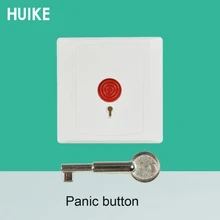 10 шт. пластиковая Проводная Аварийная кнопка для аварийной системы ключ для восстановления NC нет сигнала дополнительно GSM сигнализация