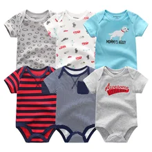 Hot Sale Infant Toddler Clothes Newborn Baby Boys Rompers Clothing Summer 0-12M Short Sleeve Baby Girls Sets roupas de bebe