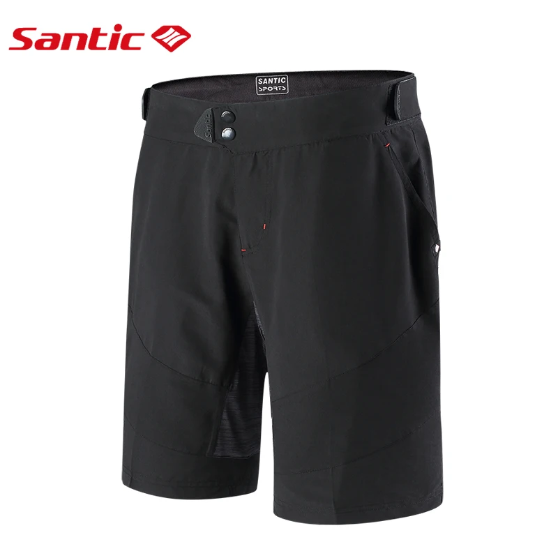 Santic, мужские велосипедные шорты, велосипедные шорты, для горного велосипеда, черные, шоссейные, MTB, Джерси, шорты, свободные, анти-таблетки, велосипедные шорты, размер S-3XL, M7C05088