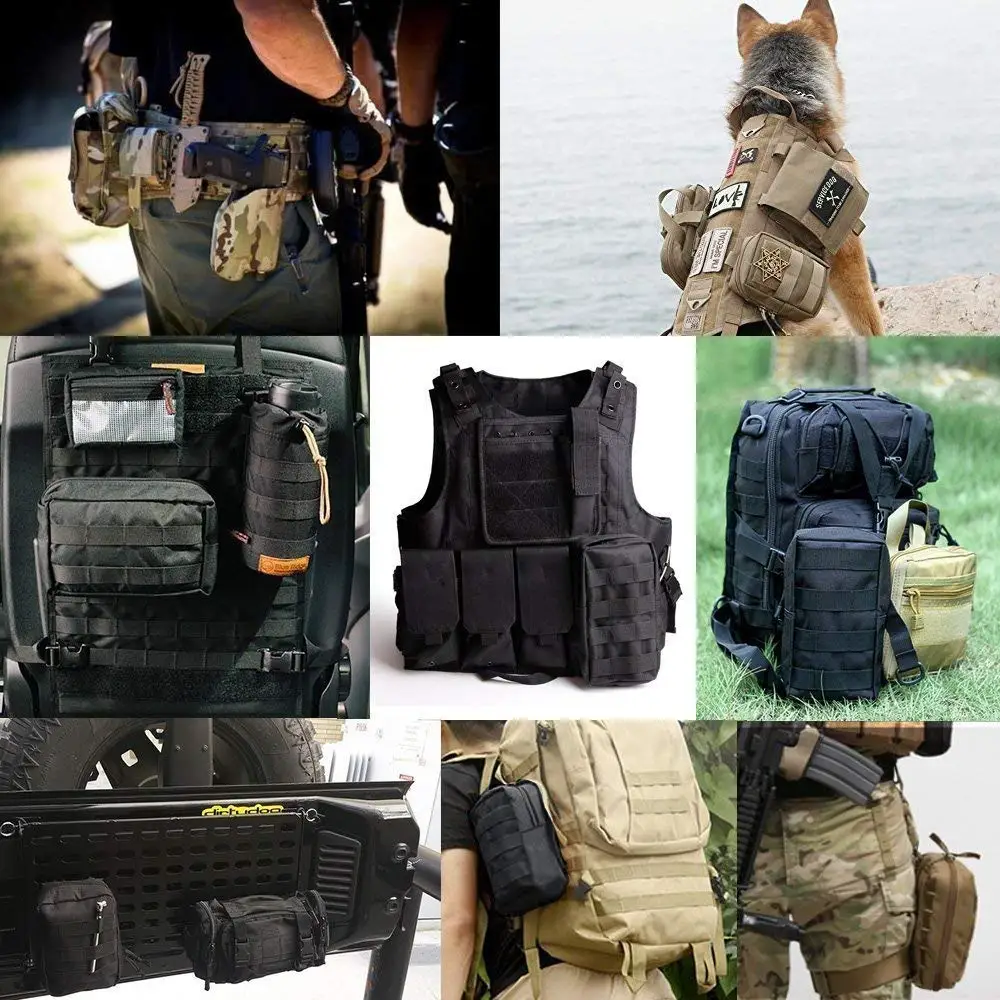 AIRSOFTPEAK Военной Molle Сумка Талии Тактический EDC Сумки Открытый Мешочек Охотничьи