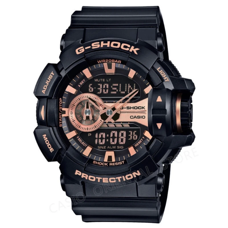 Мужские наручные часы Casio спортивные водонепроницаемые с вращающейся короной 20