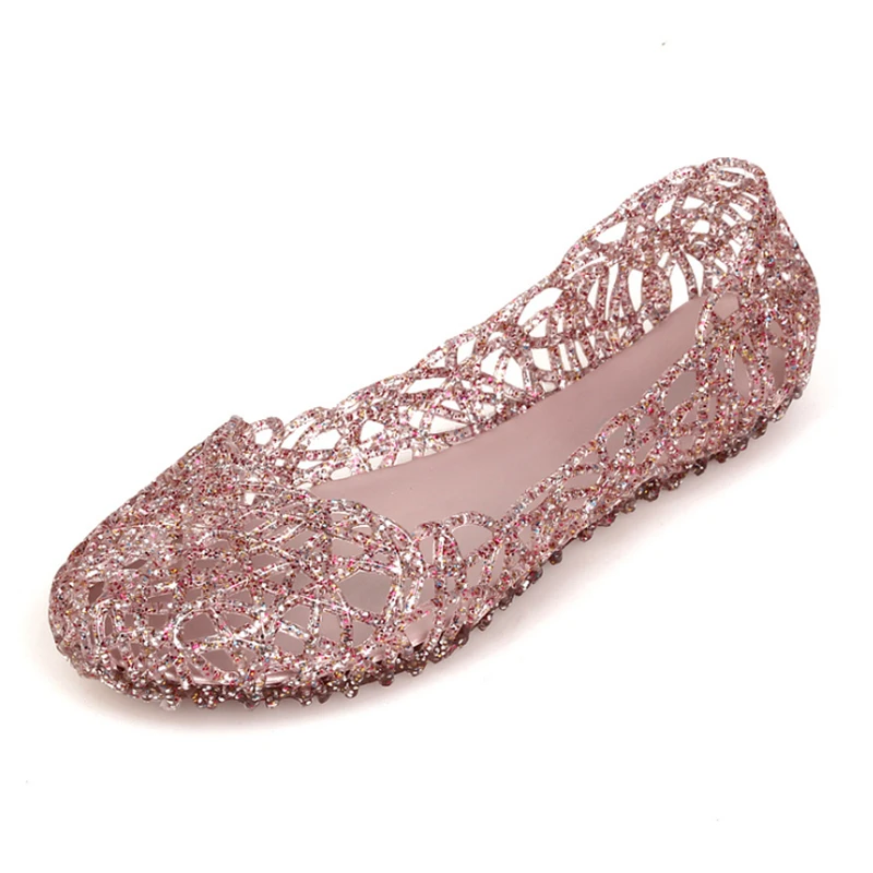 

Hollow Out Women Flats Mesh Ladies Shoes Summer Women Shoes Casual Boho Shoes Comfort Jelly Shoes Plus Size Women Sandals