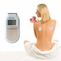 ДЕСЯТКИ электронный импульс здравоохранения массажер для похудения Мышцы Painn и усталость расслабляющий крови Cirulation + 2 пара электрода