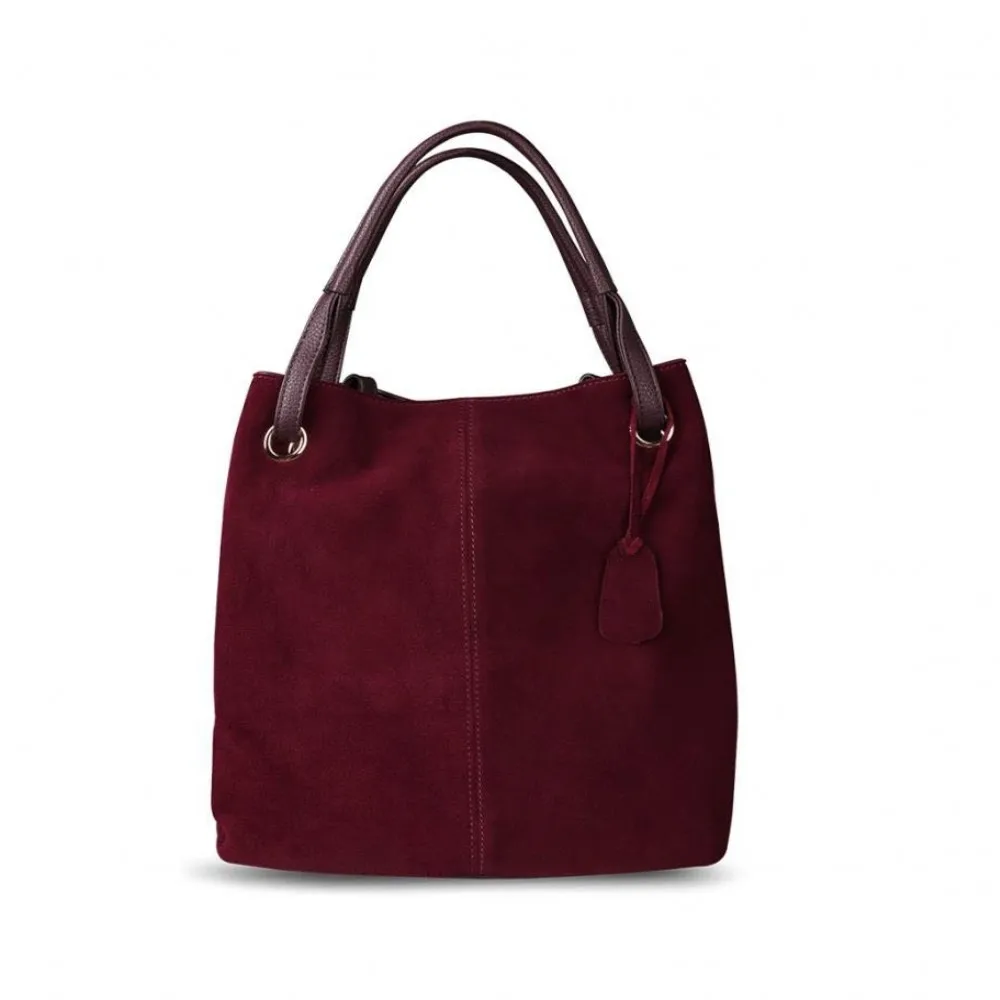 Trendy Fashion Genuine High quality Leather Ladies Tote Scrub Leather