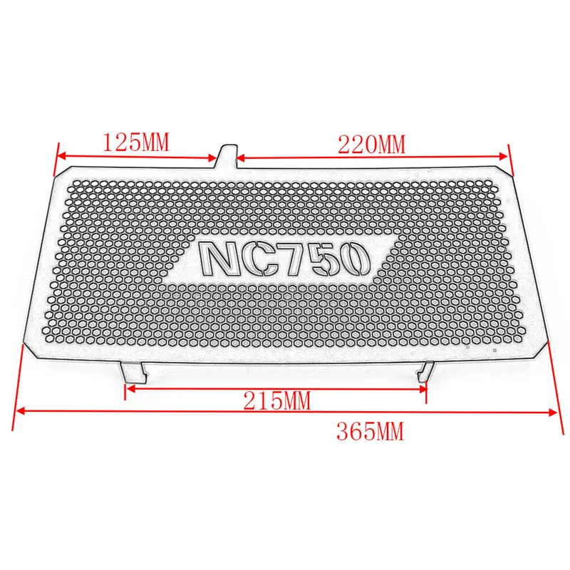 Radiator Guard Grill Grille Cover For HONDA NC700 NC750 X/S NC700S NC700X NC750X NC750S 2013 2012
