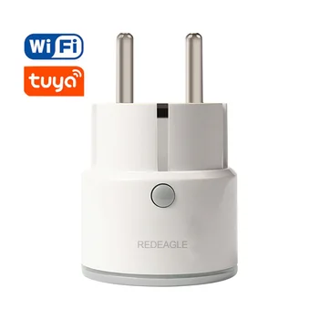 

EU WiFi Power Plug wi-fi Socket Plug Outlet Smart Remote Wireless Controls Via iphone Ipad Android