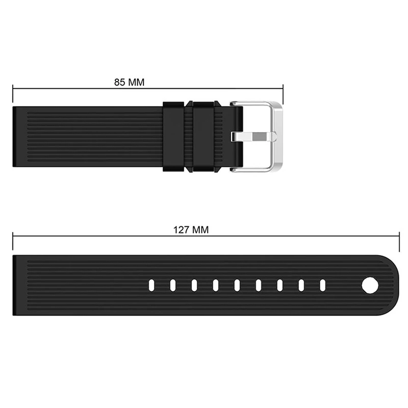 Сменные ремешки для часов Amazfit Youth силиконовые Xiaomi Huami Bip BIT PACE Lite Смарт часы